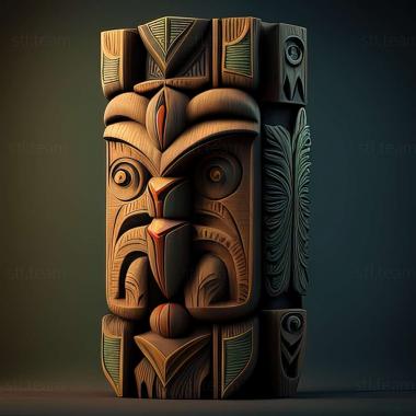 3D model totem (STL)